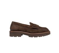 Geox Norize Donna Mocassini Scamosciati - D564ZA00022C6006 (Marrone Scuro, Sistema Taglie Calzature EU, Adulto, Numero, Media, 37)