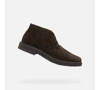 Geox Polacchino U Massimiano A Suede U46H9A Dark Coffee e Navy