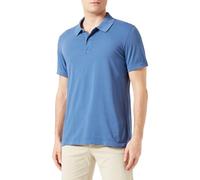 Geox Polo in Jersey G-Dyed, Azzurro, L Uomo
