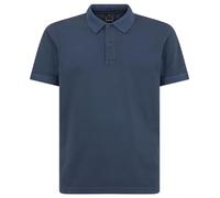 Geox Polo in Jersey G-Dyed, Maiolica Blu, L Uomo