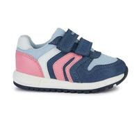 Geox Ragazza B Album Girl A Sneaker, Avio Lt Coral, 25 EU