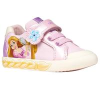 Geox Ragazza B GISLI Girl A Sneaker, Pink/Dk Lilac, 22 EU