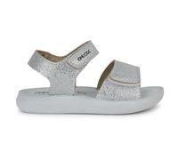 Geox Ragazza B Lightfloppy Sandal, argento, 27 EU