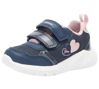 Geox Ragazza B Sprintye Girl C Sneaker, Navy Old Rose, 21 EU