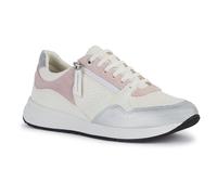 Geox Ragazza D Bulmya B Sneaker, White Lt Rose, 39 EU