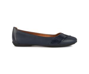Geox Ragazza D Charlene A Ballerine Chiuse, Blu Navy, 41 EU