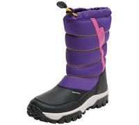 Geox Ragazza J Himalaya Girl B AB Ankle Boot, Prune Black, 31 EU