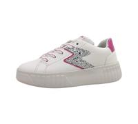 Geox Ragazza J Mikiroshi Girl A Sneaker, Bianco Fucsia., 39 EU
