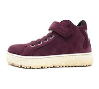 Geox Ragazza J Theleven Girl WPF Sneaker, Prune, 30 EU