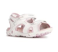 Geox Ragazza J Whinberry G Sandal, bianco e rosa., 30 EU