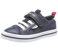 Geox Ragazza Jr Ciak Girl Sneaker, Blu Navy, 35 EU