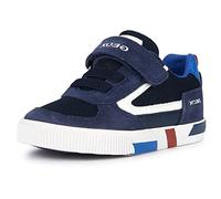 Geox Ragazzi B Kilwi Boy Sneaker, Navy White, 23 EU