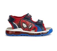 Geox Ragazzi J Android Boy Sandal, Marina rossa, 30 EU