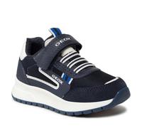 GEOX RESPIRA BRIEZEE P/E scarpe bambino ragazzo sneakers tessuto pelle strappo