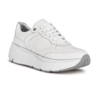 GEOX RESPIRA DIAMANTA D35UFA A/I scarpe donna pelle sneakers casual lacci zeppa