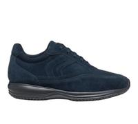 GEOX RESPIRA HAPPY U4562A scarpe uomo sneakers pelle camoscio zeppa stringhe
