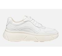 GEOX RESPIRA NEBULA 2 P/E scarpe donna sneakers tessuto pelle zeppa casual lacci