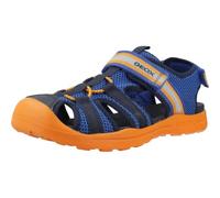 Geox J VANIETT Boy A, Sandalo, Royal/Orange, 24 EU