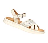 GEOX SANDALI BASSI DONNA ESTATE D65PAB 09B11 C1122 XAND 2S BIANCO LATTE