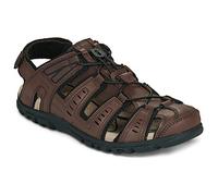 Geox Sandali bassi UOMO SANDAL STRADA in Marrone 43
