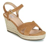 Geox Sandali con zeppa D SOLEIL in Marrone 40