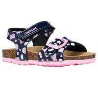 Geox Sandali da bambina B CHALKI Girl Navy/Multicolor, 26 EU