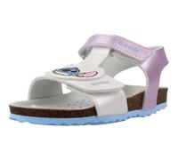 Geox Sandali da bambina B CHALKI Girl Silver/Sky, 20 EU