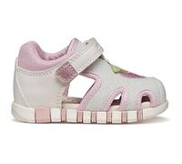 Geox Sandali da bambina B IUPIDOO Gir, bianco/rosa, 21 EU