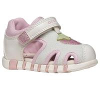 Geox Sandali da bambina B IUPIDOO Gir, bianco/rosa, 22 EU