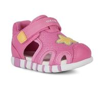 Geox Sandali da bambina B Iupidoo Gir, Dk Rosa Giallo, 3 UK Child