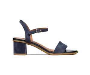 Geox Sandali da bambina D Aurely 50 B Heeled, blu navy, 39 EU