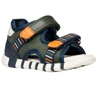 Geox Sandali da bambino B IUPIDOO Boy DK, verde/arancione, 23 EU