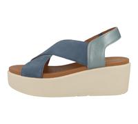 Geox D Xand 2.2s B, Sandali con Zeppa Donna, Avio, 35 EU