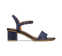 Geox D Aurely 50 B, Sandalo con Tacco Donna, Blu Navy, 37.5 EU