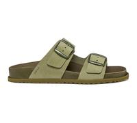 Geox Sandali da donna D Sandybettt A Flat Sandal, Oliva, 41 EU