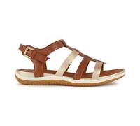 Geox D Vega A, Sandali Sportivi, Cognac Lt Gold, 35 EU