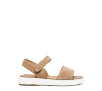 Geox Sandali da donna Nebula in pelle grezza marrone, marrone, 39 EU