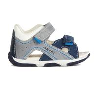 Geox Sandali da ragazzo B Tapuz Boy, Grigio/Navy., 18 EU