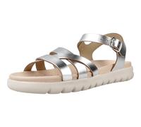 Geox J Sandal Soleima Gir, Donna, Argento, 37 EU