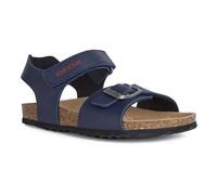 Geox J Ghita Boy B, Sandali Bambini e ragazzi, Blu (Navy), 27 EU