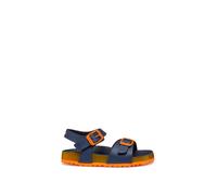 Geox J Ghita Boy C, Sandalo, Navy/Orange, 34 EU