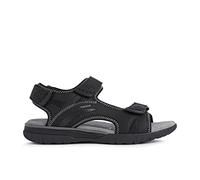 Geox U Spherica Ec5 A, Sandali Sportivi Uomo, Nero, 42 EU