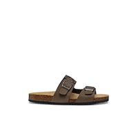 Geox U Sandal Ghita B, Sandali Uomo, Coffee EK, 45 EU
