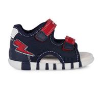 Geox B Sandal Iupidoo Boy, Bimbo 0-24, Blu Navy, Rosso, 18 EU