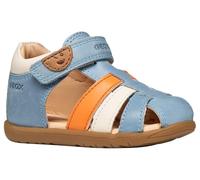 Geox Sandalo da bambino B Macchia Boy LT Sky/Arancione, 22 EU