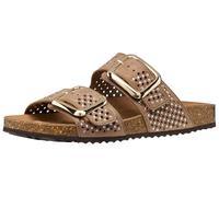 Geox Sandalo da donna D BRIONIA R C Flat Rose, 41 EU