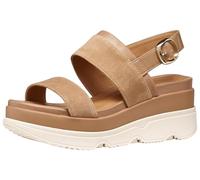 Geox Sandalo da donna D Gardenia A Wedge, beige, 38 EU