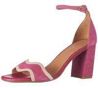 Geox D New Eraklia 80, Sandal Donna, Cyclamen/Nude, 37 EU