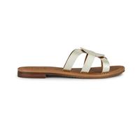 Geox Sandalo da donna D Sozy S U Flat Sandal, LT Gold, 38 EU, Lt Gold., 38 EU