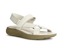 Geox Sandalo da donna D Spherica Ec5w, bianco sporco, 39 EU
